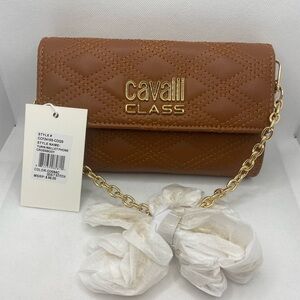 Cavalli Turin Wallet Phone Crossbody - Cognac